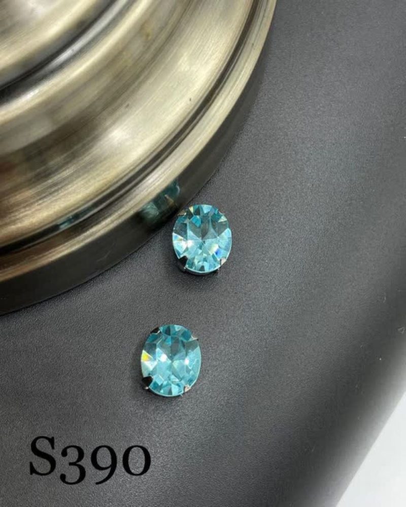 نگین سواروسکی چتری 14 مم نارنجی متالیک       s370 - تصویر 1