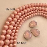 مروارید شل سایز 6 صورتی       0608