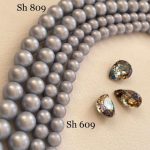 مروارید شل سایز 8 آبی       0809