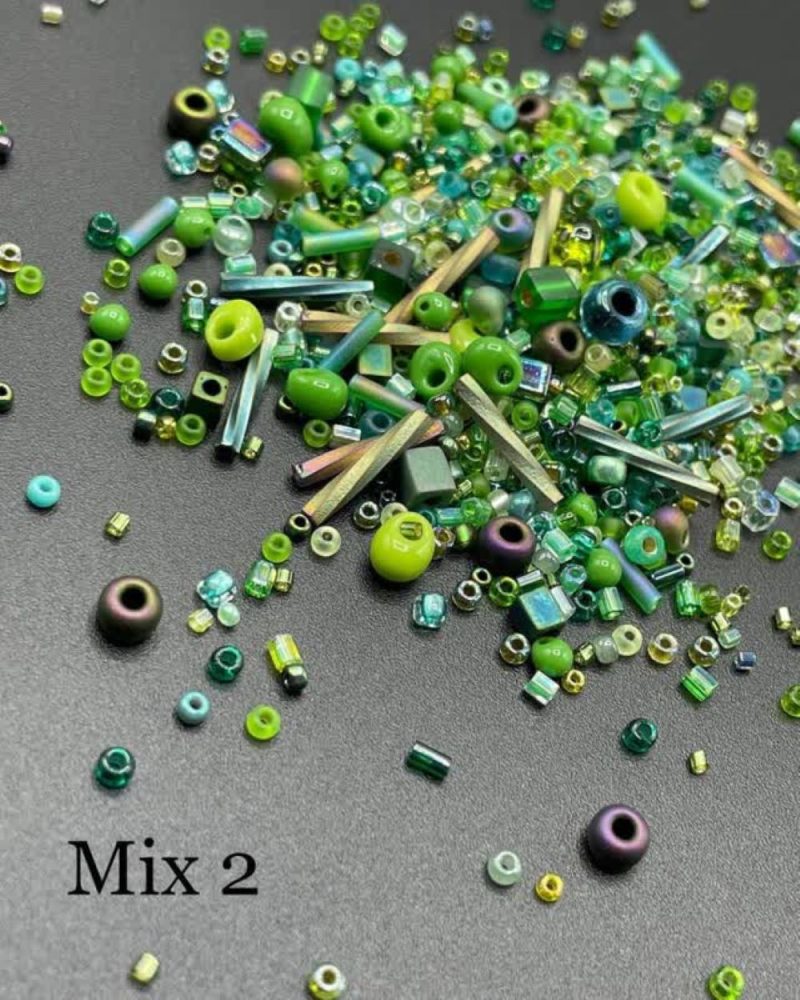منجوق میکس میوکی سبز  کد: MIX2 - Image 1