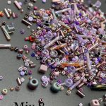 منجوق میکس میوکی بنفش       MIX8