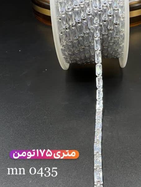 نگین متریzirconباگت سایز۶*۳نقره ای پایه نقره ای افقی mn0435