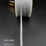 نگین متریzirconمارکیز نقره ای پایه نقره ای mn0421