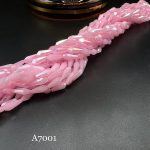 کریستال گندمی ۷*۱۵ صورتی a7001