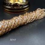 کریستال گندمی سایز ۴*۸ شامپاینی A717