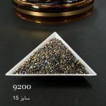 ملیله awayi سایز ۱۵ سبز هفت رنگ متالیک ۹۲۰۰