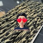 نوار مغزی مشکی طلایی ۳۲۶