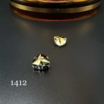 نگین مثلث برمودا ۱۲*۱۲ طلایی متالیک ۱۴۱۲