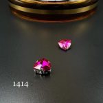 نگین مثلث برمودا ۱۲*۱۲ سرخابی ۱۴۱۴