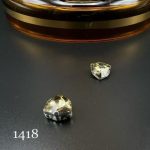 نگین مثلث برمودا ۱۲*۱۲ کرم طلایی ۱۴۱۸