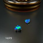 نگین مثلث برمودا ۱۲*۱۲ ابی سبز هفت رنگ ۱۴۲۹