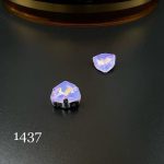 نگین مثلث برمودا ۱۲*۱۲ اوپال بنفش ۱۴۳۷