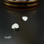 نگین مثلث برمودا ۱۲*۱۲ اوپال سفید مات ۱۴۴۶