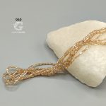 کریستال گندمی ساده سایز 6*3 - Image 2