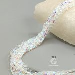 کریستال گندمی هفت رنگ سایز 6*3 - Image 2