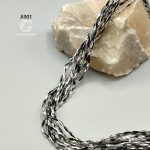 کریستال گندمی دورنگ متالیک سایز 4*11 - Image 2