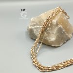 کریستال گندمی دورنگ متالیک سایز 4*11 - Image 5