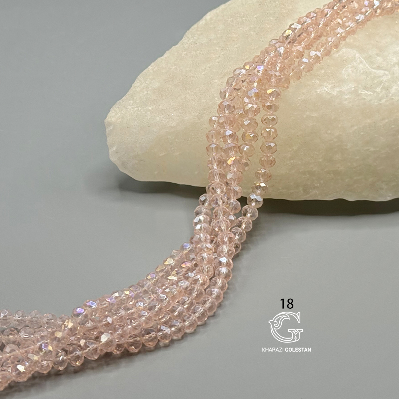 18 کریستال تراش سایز 6 شیشه ای - Image 1